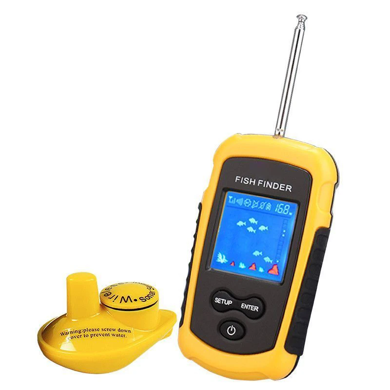 Marine GPS Fish Finder Sonar Wireless Fish Detector Visual