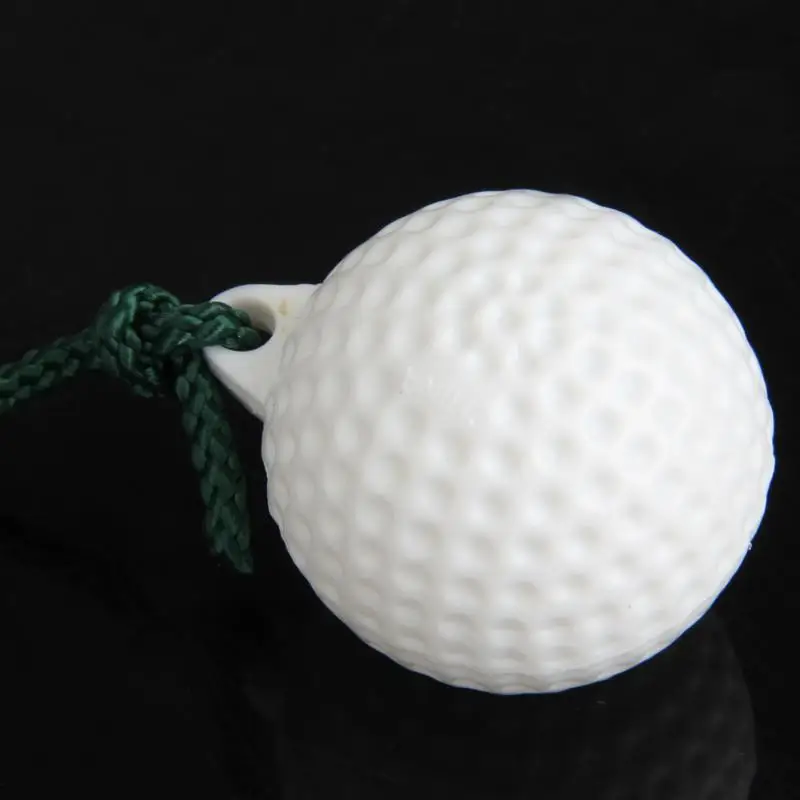 1 шт. спортивные мячи для гольфа пластиковые тренировочные мячи тренировочные со стальной веревкой