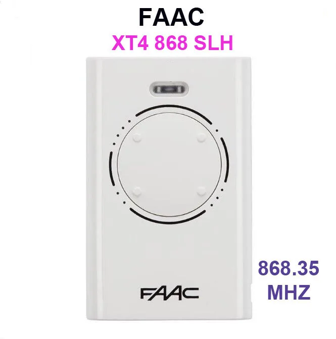 2 шт FAAC XT-868-SLH-XT4-868-SLH-LR передатчик Замена дистанционного 868,35 МГц плавающий код очень