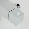 Square Bathroom Design Contemporary Wall Mounted Chrome Thermostatic Faucet for Shower AL-893 ► Photo 3/6