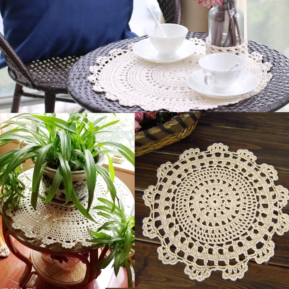 Buy 50cm Decorative Hook Engraving Flower Weaved