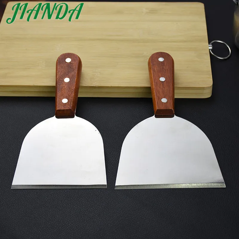 JIANDA Pizza круглая лопатка из нержавеющей стали для торта Лопата печенья резак