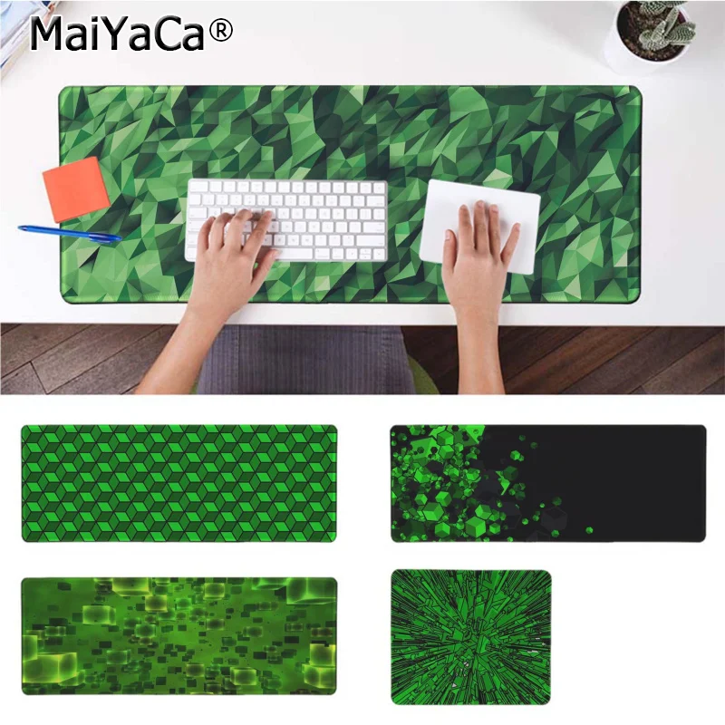 

MaiYaCa Beautiful Anime rubber green Laptop Computer Mousepad Rubber PC Computer Gaming mousepad