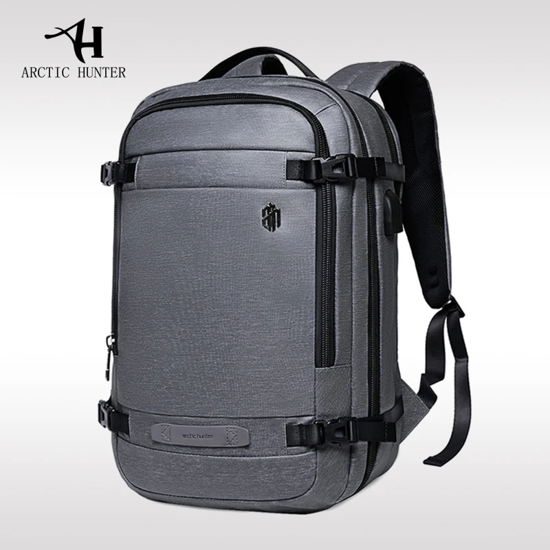 

Arctic Hunter Brand Men Backpack Large Capacity Laptop Computer Bag Usb Charging Headphone Knapsack Multi Function School Bag
