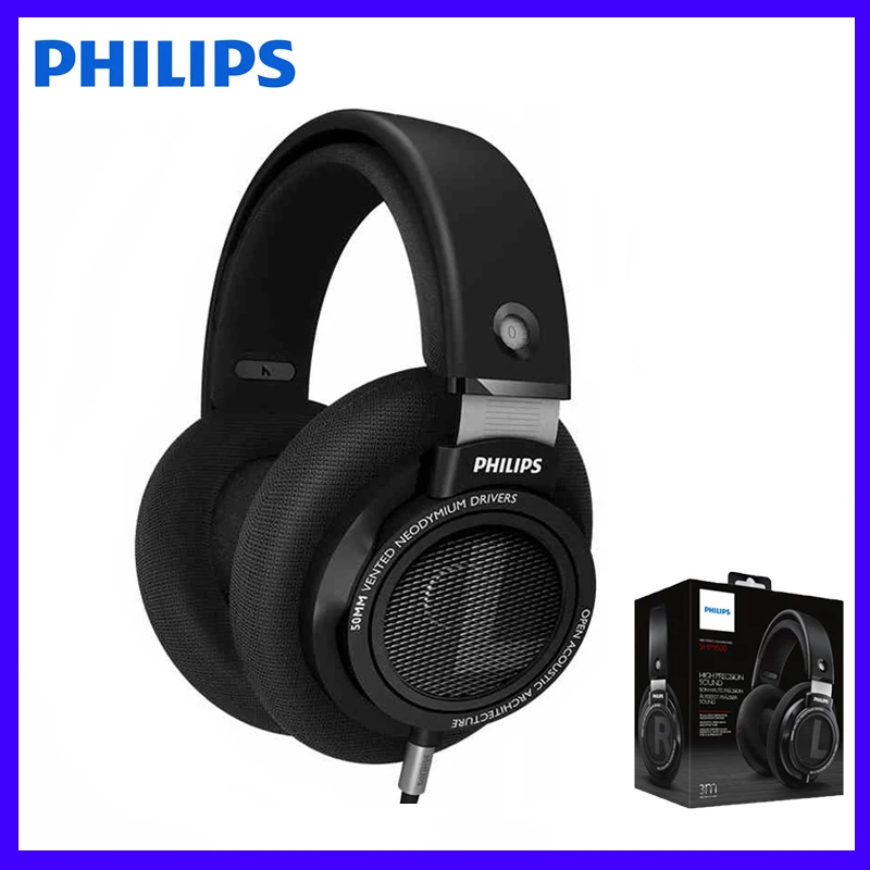 Philips SHP9500 профессиональные наушники с 3 м длинным проводом шумоподавления официальный тест наушники для xiaomi SamSung S8 MP3
