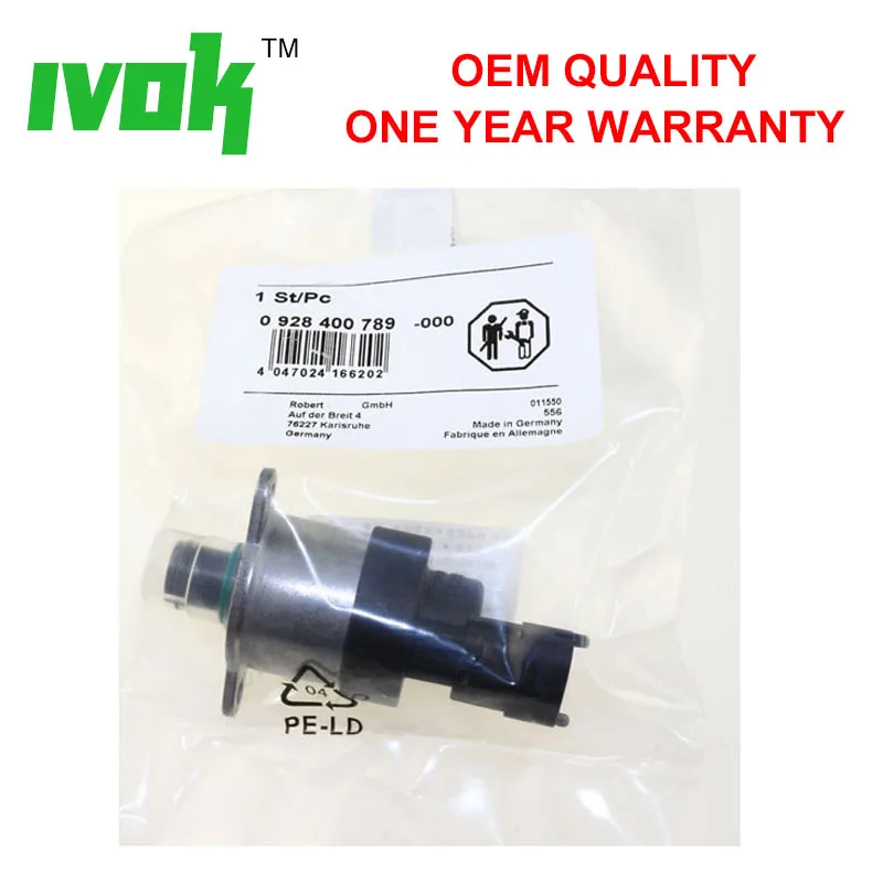 

High Pressure Fuel Pump Regulator Metering Control Solenoid SCV Valve IMV Unit For MWM VOLVO VW MAN 0928400789 0 928 400 789