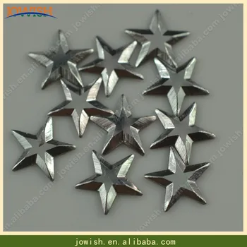 

100gross 8mm Nailhead in 3D effect Glue on Studs Spots RhinestudSpike Punk Rock Iron on Metal studs For Shoes Clothing Bag Parts