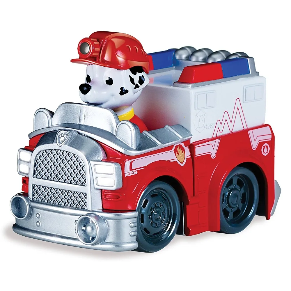 

NICKELODEON PAW PATROL Genuine Paw Patrol Rescue Racer - 10kinds marshall's Ambulance Truck puppy patrol kids toy gift