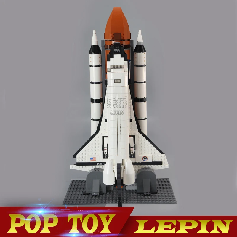 

DHL LEPIN 16014 1230Pcs Out of Print Space Shuttle Expedition Model Building Kits Set Blocks Bricks Children Toy 10231