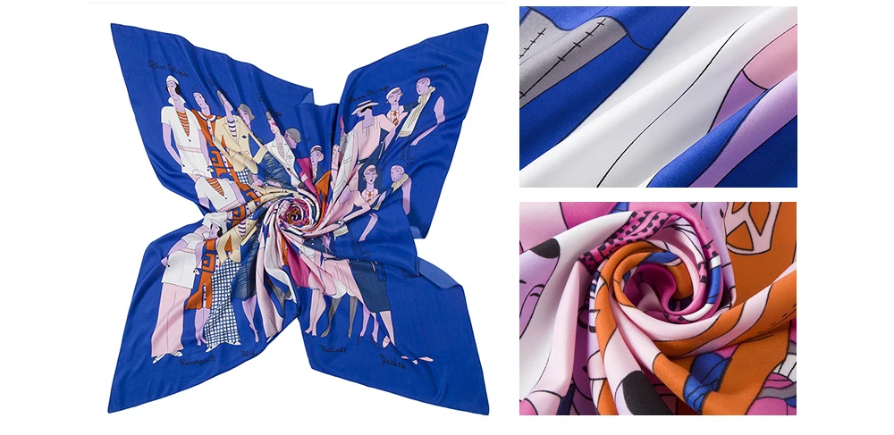 Print Silk Shawl (24)