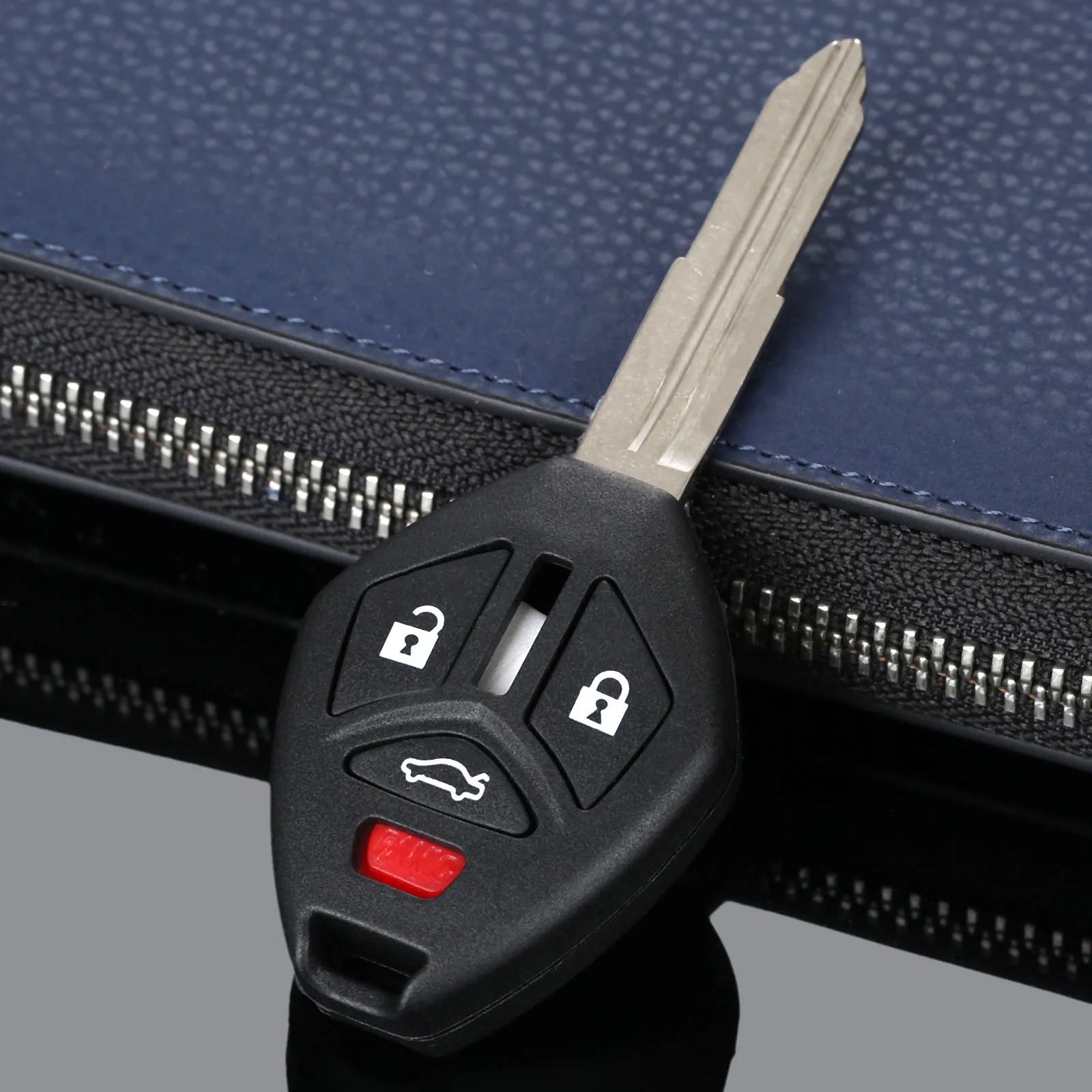 

4Buttons Car Replacement Keyless Car Remote Control Key Shell Case Cover Fob For Mitsubishi 2007-2013 Uncut Blade