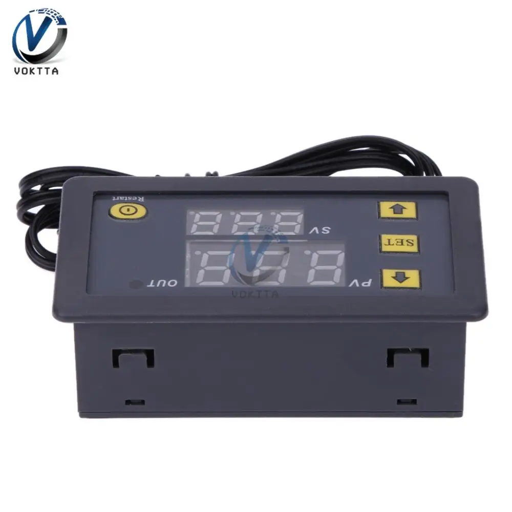 Светодиодный инкубатор с цифровым дисплеем W3230 DC 12V 24V 20A AC 110 220V регулятор