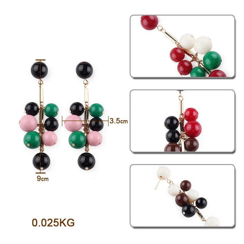 Unique Bohemia Exaggeration Wate Drop Earrings Women's Fashion Earrings Handmade Dangle Earrings Fashion Jewelry ET100 (7)