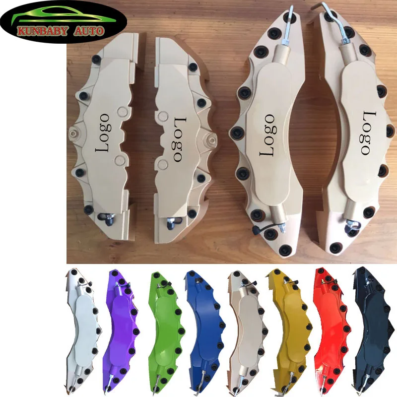 

High Quality ABS Plastic With Sline Logo Disc Brake Caliper Covers For Aud i 18-20 Inches Wheels Model 7 With Black Screws
