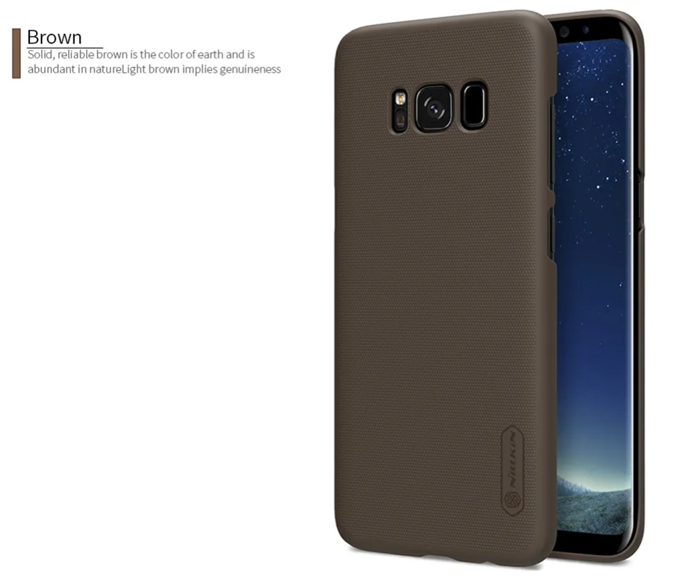 Для samsung galaxy s8 чехол 5," матовый чехол NILLKIN для samsung galaxy s8