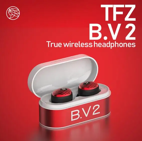 TFZ B. V2 5,0 True Bluetooth Беспроводные наушники с двойным микрофоном BV2 IPX5 водонепроницаемые спортивные наушники-вкладыши TWS с зарядным устройством