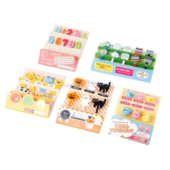 

Kids Safe Farm Cartoon Animal Fruit Fork Set Plastic Cute Toothpick Tableware Food Picks Wholesale&DropShip