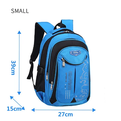 Новинка; детские школьные сумки; детский ортопедический рюкзак; детские школьные сумки для мальчиков и девочек; школьная сумка для начальной школы; sac enfant - Цвет: ZRY02400BUSMALL