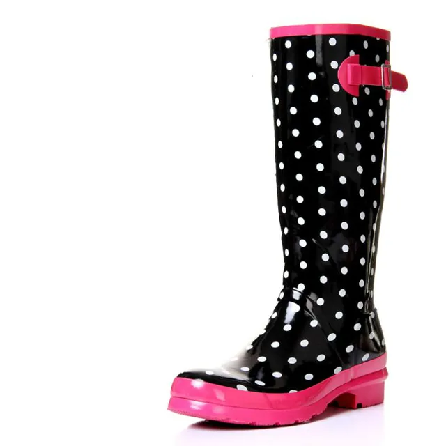 Women's Fashion Dot Rain Boot Women's Fashion Dot Rain Boot