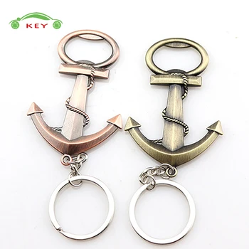 

Metal Retro Anchor Opener Car Keychain Auto Motorcycle Key Chain for Audi Peugeot Dodge Toyota BMW Mercedes Renault Lada Keyring