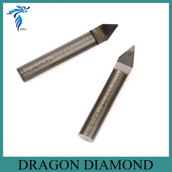 

Free Shipping 2pcs 45 Degree 6MM Marble Granite CNC Diamond Engraving Bit Router Bit