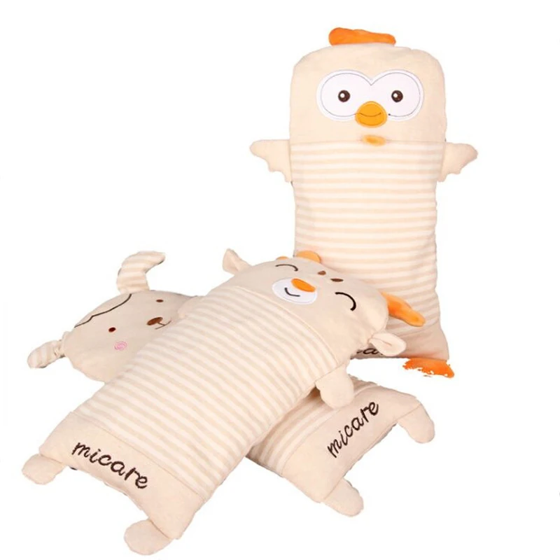 Baby Cartoon Cot Pillow Children Flat Head Prevent Sleep Shaping Pillow