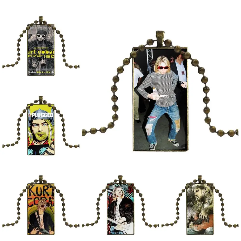 EJ glaze Nirvana Kurt Cobain постер для женщин и детей модный винтажный стеклянный женский