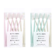 Мягкая щетина Зубная щётка 10 шт./компл. взрослых Зубная щётка для отбеливания eco-friendly зубные щетки с мягкой щетиной для жениха Уход за полостью рта медицинские инструменты