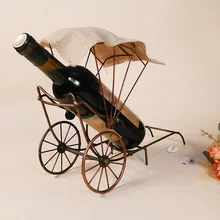 Стартовый брезент рикша полка для вина ремесла украшения китайский ветер модные подарки