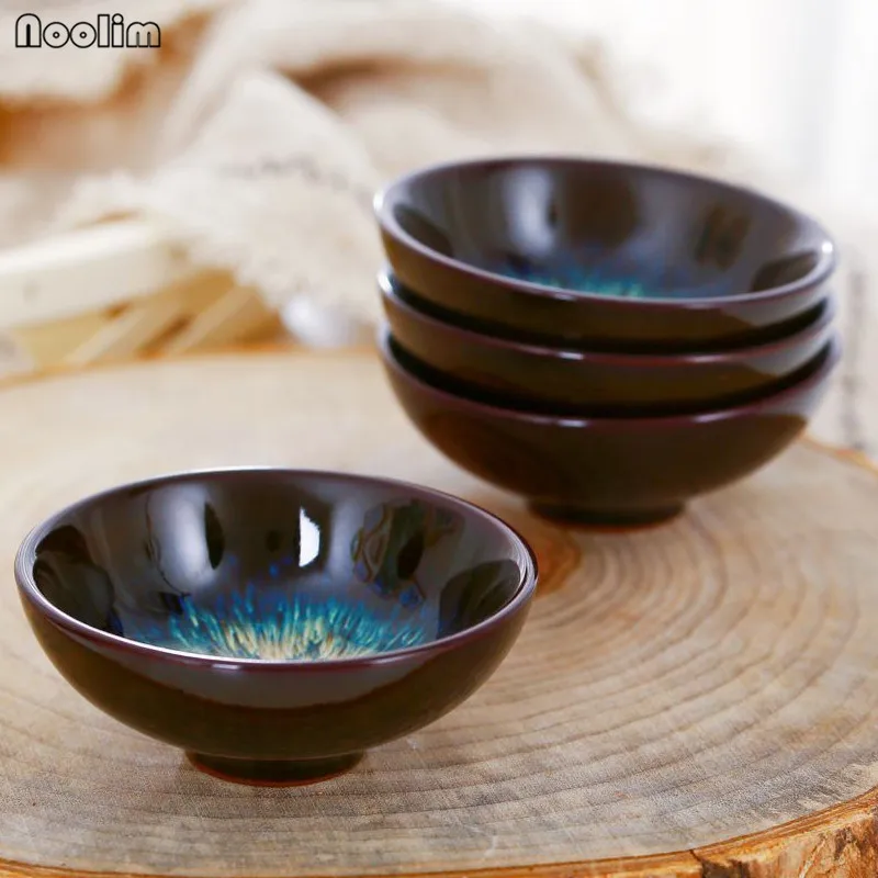 NOOLIM 1 шт. 50 мл керамический Китай кунгфу чай чашка чайный сервиз фарфор чайная посуда креативные домашние подарки чайная посуда