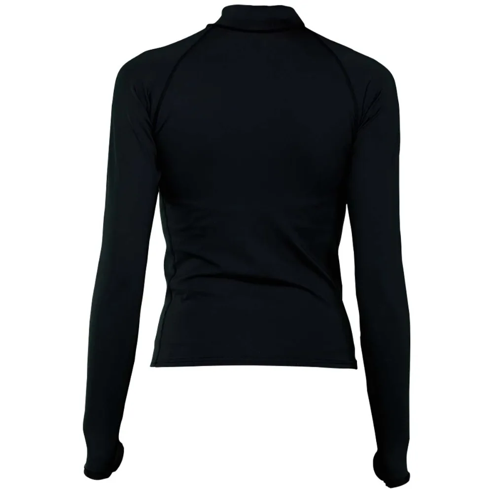 SWIM BLACK RASHGUARD UPF50 - WOMEN2