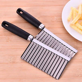 

Wavy potato stainless steel knife mini vegetable cutter kitchen tools wholesale