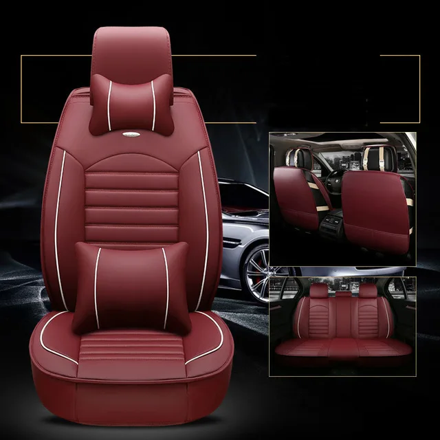 Buy car seat cover auto seats covers leather for