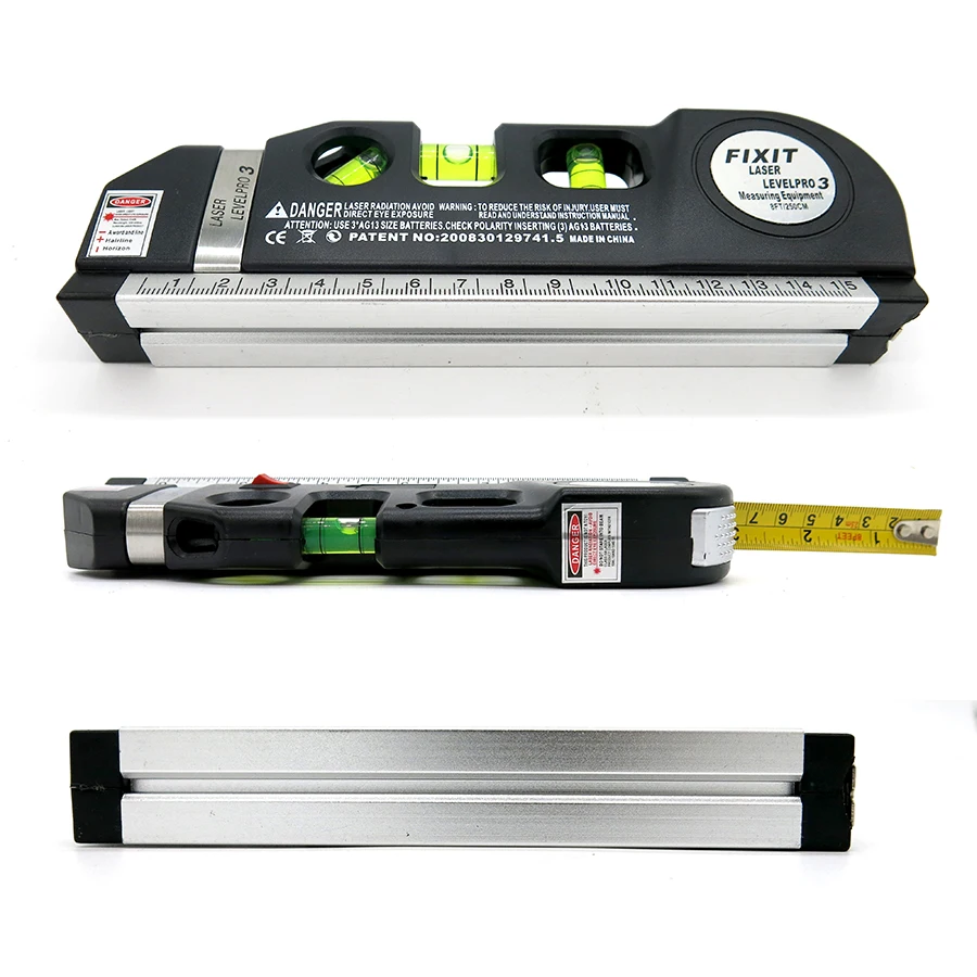 Levelling Instrument With Horizon Vertical Laser 8 Foot 250cm Levelling Instrument With Horizon Vertical Laser 8 Foot 250cm Measuring Tape 2way Level Bubbles Rulers Smart In Instruments From Tools On