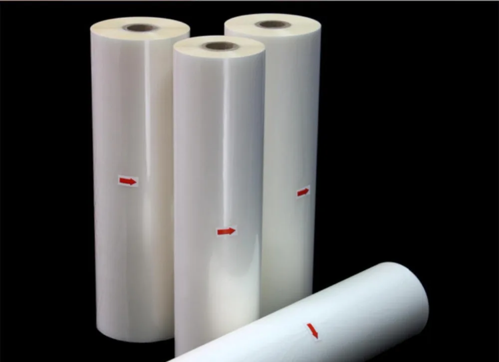 

Smooth 440mm*200m*25mic Hot Laminating Film 1" Core Laminating Laminate Smooth laminating film