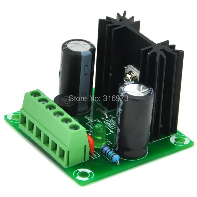 

18V DC Positive Voltage Regulator Module Board, Based on 7818