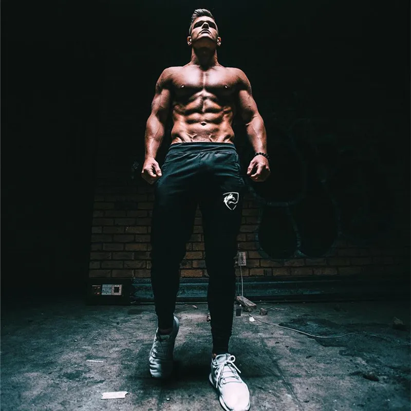 Sweatpants Gym Men Fitness Jogger Pants sport (1)