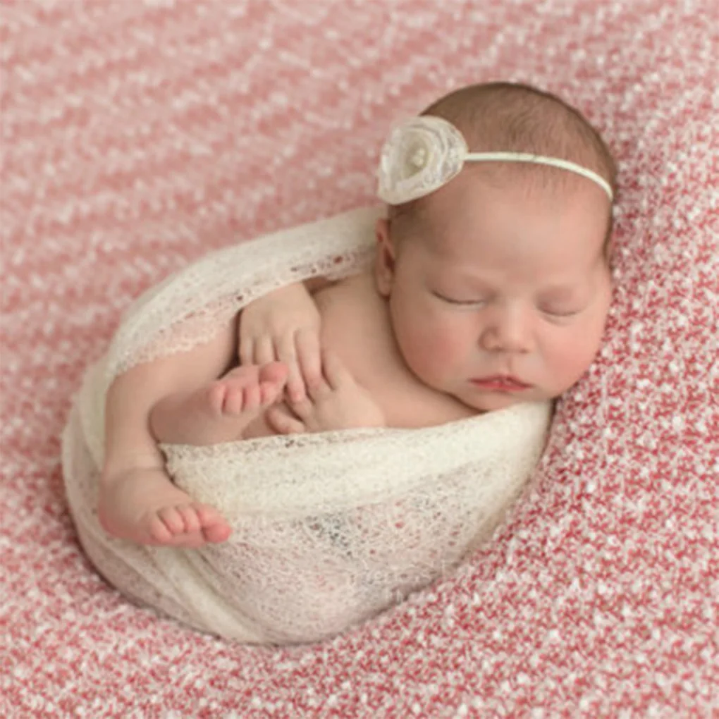Новинка, 8 цветов, для новорожденных, однотонное, полое, защитное одеяло для фотографий, детское пеленка для сна, мягкое одеяло s 160x50 см