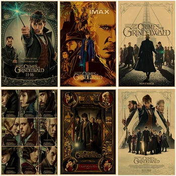 

Fantastic Beasts:The Crimes of Grindelwald Kraft Paper Poster For Home Decoration Print decorative wall art 42*30cm