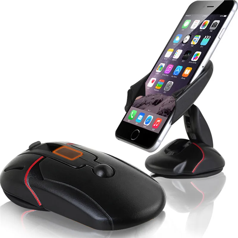 Wangcangli New Mouse Car Phone Holder 360 Windshield Mount Bracket for Iphone X 8 8plus Xiaomi GPS car mount holder universal | Мобильные