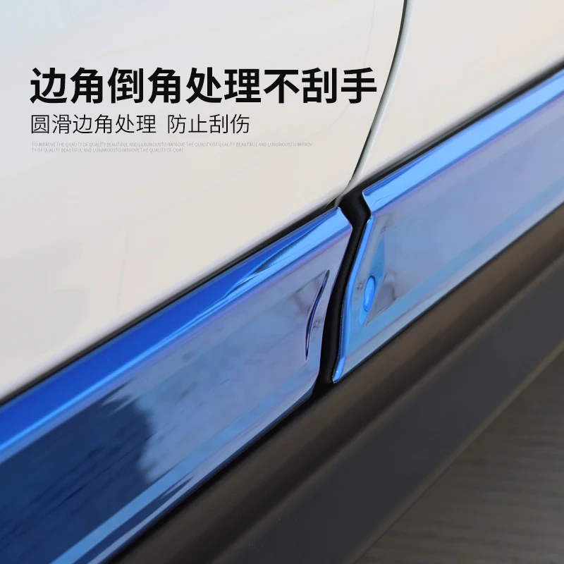 Автомобиль-Стайлинг высококачественная нержавеющая сталь двери автомобиля Украшения Яркая полоса для Nissan X-Trail X Trail