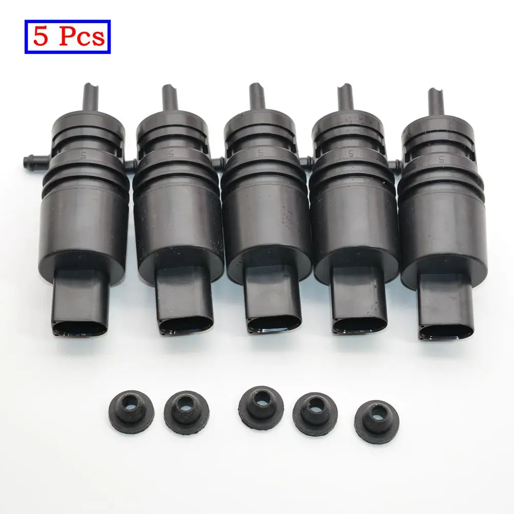

5 Pcs 1T0 955 651 GENUINE WINDSCREEN WASHER PUMP For BORA Phaeton Passat 3C Soda