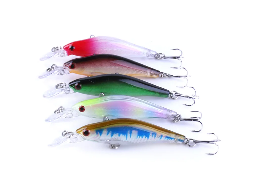 Dop Ship Hard Fishing Lure Crank Bait dive 0.8-1.5m Lake River Fishing Wobblers Carp Fishing Baits