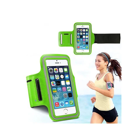 " чехол NEO Sports Running Водонепроницаемая повязка на руку для iPhone 7 8 Plus XR XiaoMi A3 RedMi 7A K20 6A Note 5 Pro Чехол на чехлы для телефонов - Цвет: Зеленый