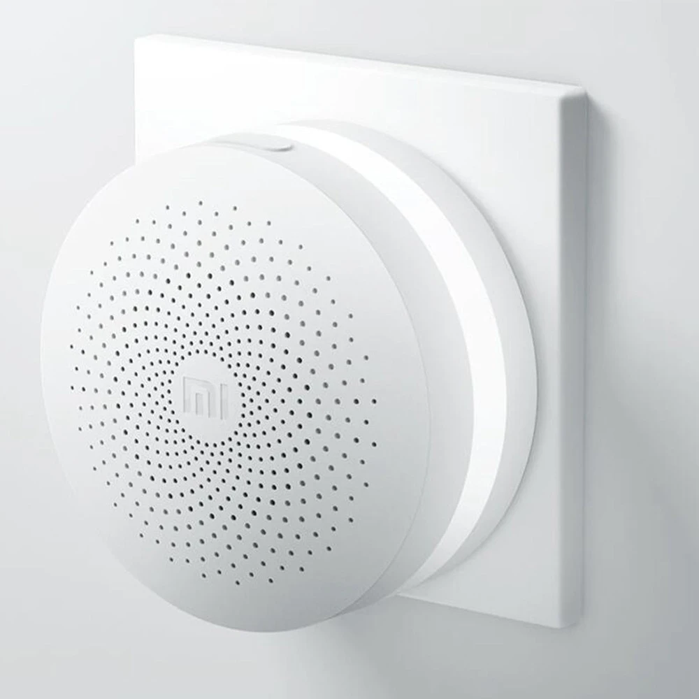 Update Version Original Xiaomi Mijia Smart Home Multifunctional Gateway 2 Alarm System Intelligent Online Radio Night Light Bell