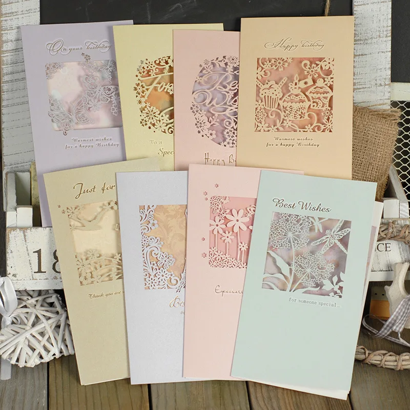 

Beautiful Landscape with Animals Greeting Card With Envelopes / Birthday Cards Lot / Christmas Cards Assorted / Postcards