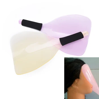 

1pc Randomly Color Salon Plastic Haircut Perfume Face Mask Protector Solon Hair Styling Ornamental Tools Accessories