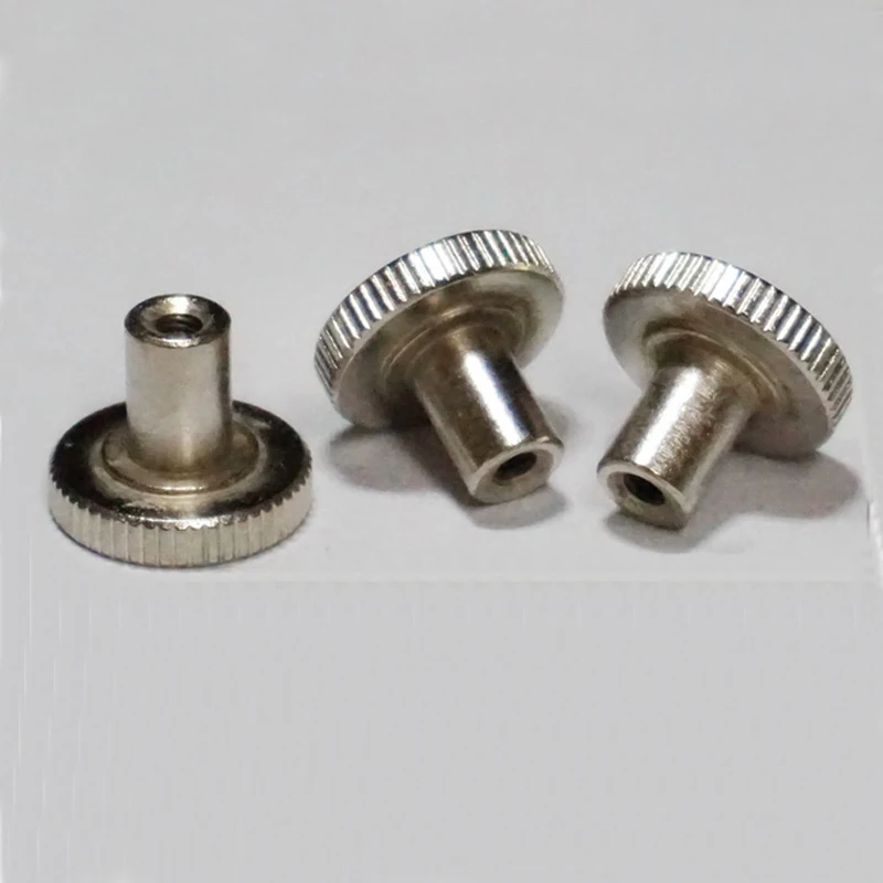 

3D printer accessory UM2 Ultimaker 2 DIY print base plate M3 Knurled Nut platform NO.B1257 Thumbscrew 6pcs/lot free shipping