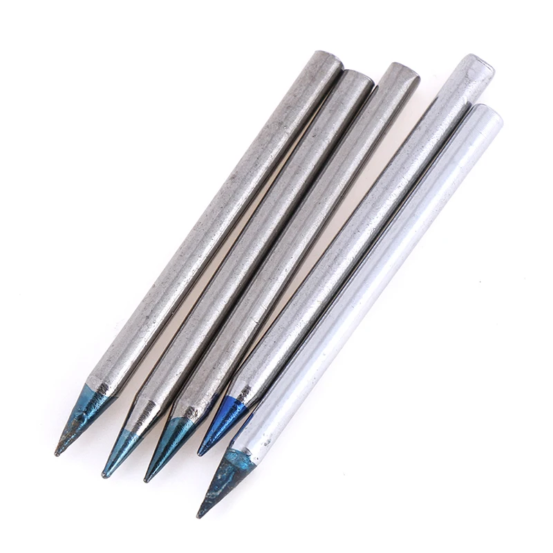 

5 Pcs 30W/40W/60W 2019 New Arrival Replacement Soldering Iron Tip Lead-Free Solder Tip