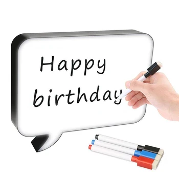 

Creative Handwritten LED Sign Message Board Lamp Light Up Box Wedding Birthday Party Home Decor Dropshiipping